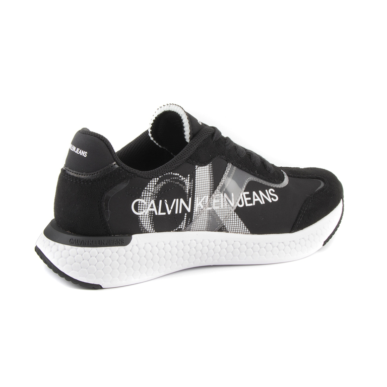 Pantofi sport femei Calvin Klein negri din piele 2370DP1646N