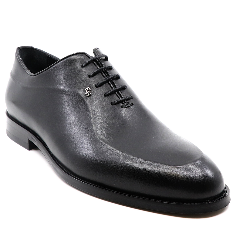 Pantofi oxford bărbați  Enzo Bertini negri din piele 3387bp2435n