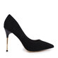 Pantofi stiletto femei Enzo Bertini bej din piele naturală cu toc 3867DP271BE