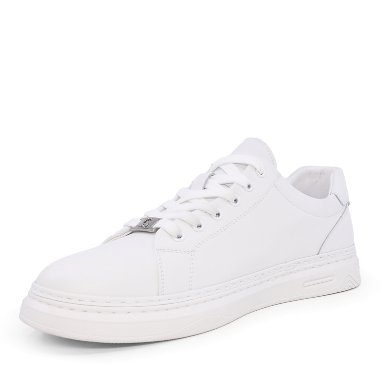 Sneakers de bărbați Luca di Gioia albi din piele 3917BP455A