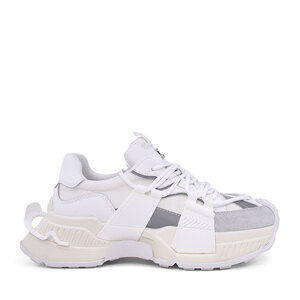 Sneakers chunky femei Luca di Gioia albi din piele  3847DP380A