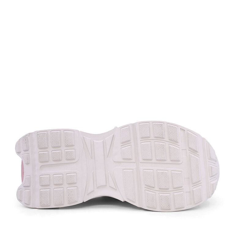 Sneakers chunky femei Luca di Gioia roz din piele  3847DP380RO