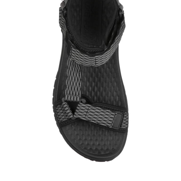 Sandale bărbați Skechers negre din sintetic 1965BS204351N