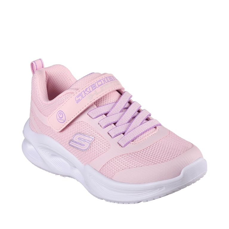 Pantofi sport fete cu luminițe Skechers Sola Glow roz  1967FP303715RO