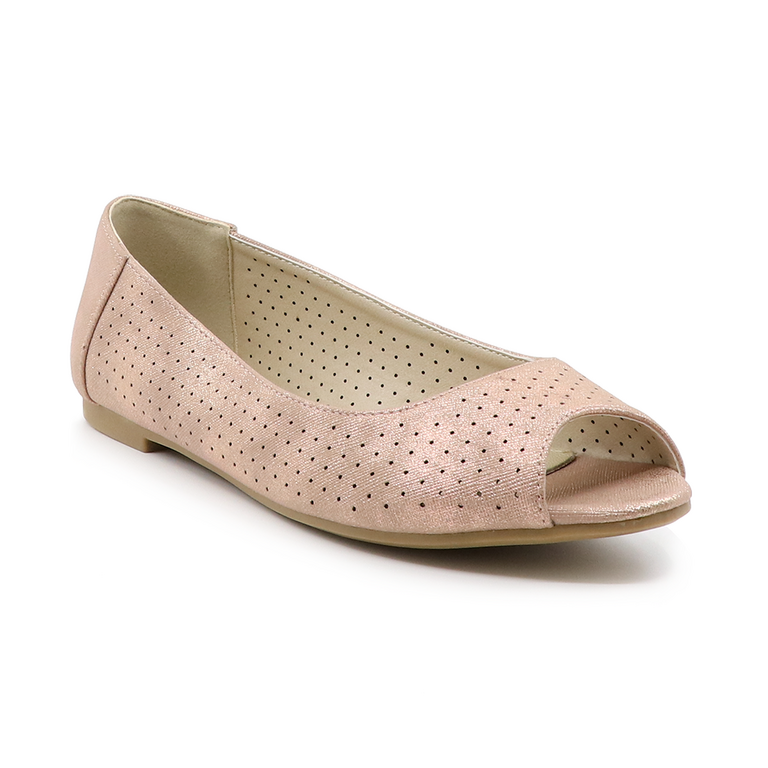 Pantofi decupați femei Solo Donna roz 1163DD3400RO