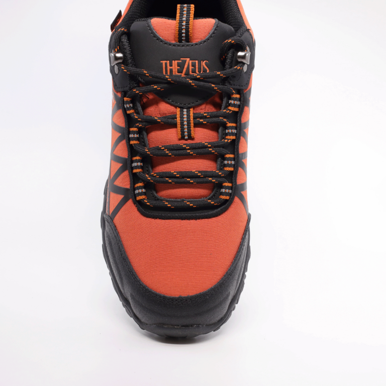 Pantofi tip trekking bărbați TheZeus portocalii din  material tehnic 3766BPS210355PO